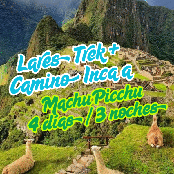 Lares Trek + Camino Inca a Machu Picchu 4 días / 3 noches